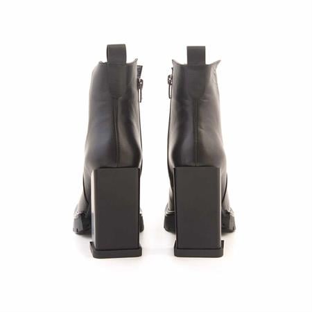 Mocassini Kadın Hakiki Deri Eva Taban Siyah Günlük Bot