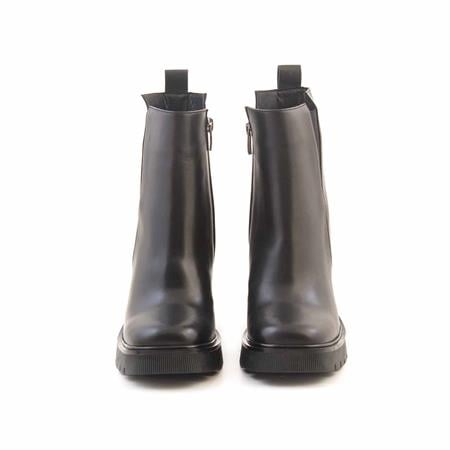 Mocassini Kadın Hakiki Deri Eva Taban Siyah Günlük Bot