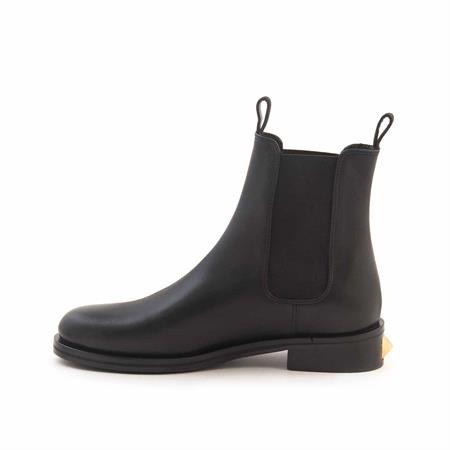 Mocassini Kadın Hakiki Deri Eva Taban Siyah Günlük Bot