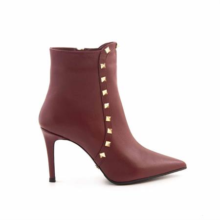 Mocassini Kadın Hakiki Deri Enjeksiyon Microlight Taban Bordo Günlük Bot