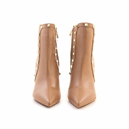 Mocassini Kadın Hakiki Deri Enjeksiyon Microlight Taban Bisküvi Rengi Günlük Bot