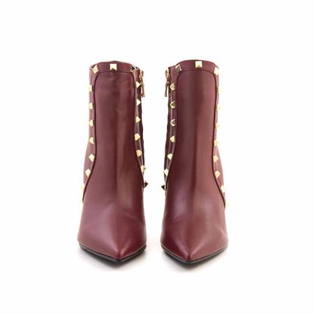 Mocassini Kadın Hakiki Deri Enjeksiyon Microlight Taban Bordo Günlük Bot