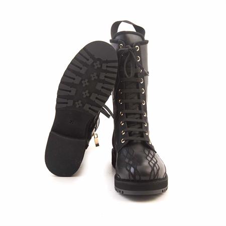 Mocassini Kadın Hakiki Deri Eva Taban Siyah Günlük Bot