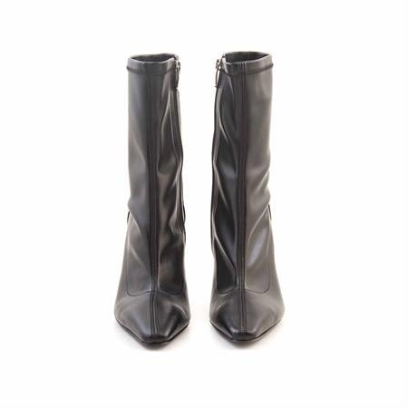 Mocassini Kadın Hakiki Deri Microlight Taban Siyah Günlük Bot