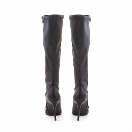 Mocassini Kadın Hakiki Deri Tpu Taban Siyah Günlük Bot