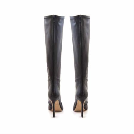 Mocassini Kadın Hakiki Deri Microlight Taban Siyah Günlük Çizme