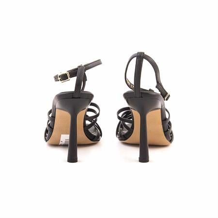 Mocassini Kadın Hakiki Deri Microlight Taban Siyah Gece & Abiye Ayakkabı