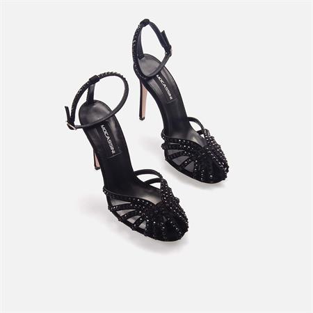 Mocassini Kadın Hakiki Deri Kösele Taban Siyah Süet Gece & Abiye Ayakkabı