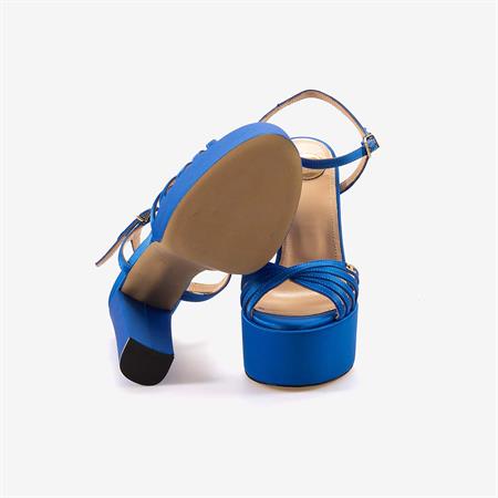 Mocassini Kadın Gece & Abiye Sax Mavi Ayakkabı