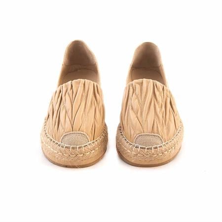 Mocassini Kadın Hakiki Deri Microlight Taban Biskuvi Günlük Espadril