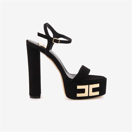 Mocassini Kadın Süet Uzun Topuklu Gece & Abiye Siyah Süet Ayakkabı