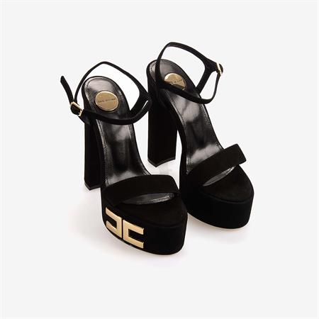 Mocassini Kadın Süet Uzun Topuklu Gece & Abiye Siyah Süet Ayakkabı