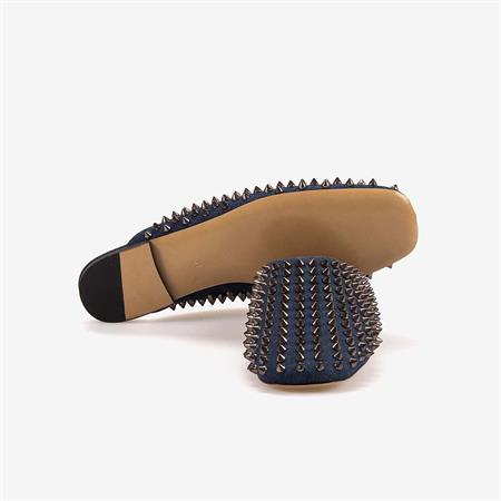 Mocassini Kadın Taşlı Jean Terlik 922-42J