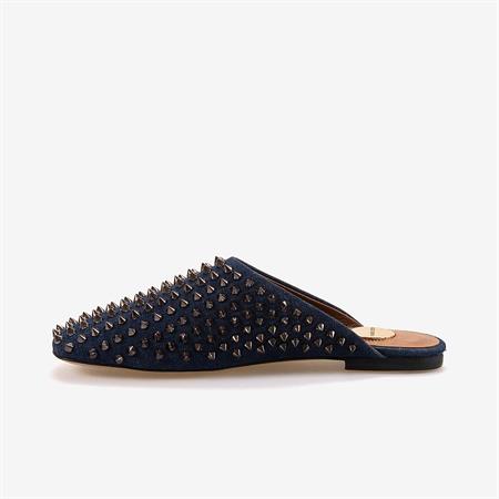 Mocassini Kadın Taşlı Jean Terlik 922-42J