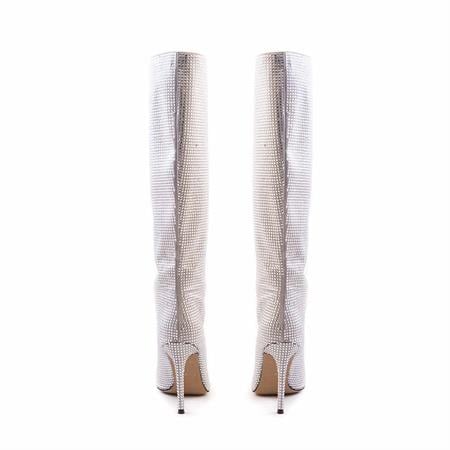 Mocassini Kadın Hakiki Deri Microlight Taban Lame Renk Günlük Çizme