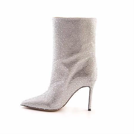 Mocassini Kadın Hakiki Deri Microlight Taban Gümüş Günlük Bot