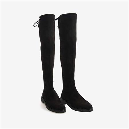 Mocassini Strech Diz Üstü Kadın Çizme 5720-72