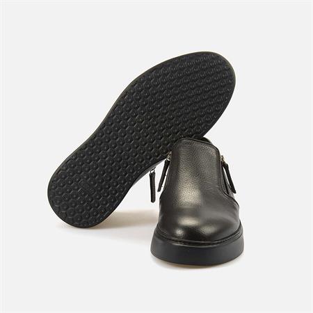 Mocassini Erkek Hakiki Deri Eva Taban Siyah Spor & Sneaker Ayakkabı