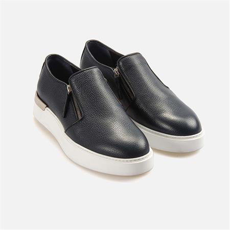 Mocassini Erkek Hakiki Deri Eva Taban Lacivert Spor & Sneaker Ayakkabı