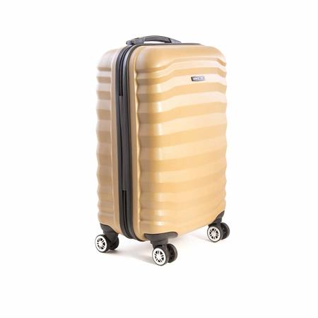 Mocassini Unisex Pvc Şampanya Valiz 