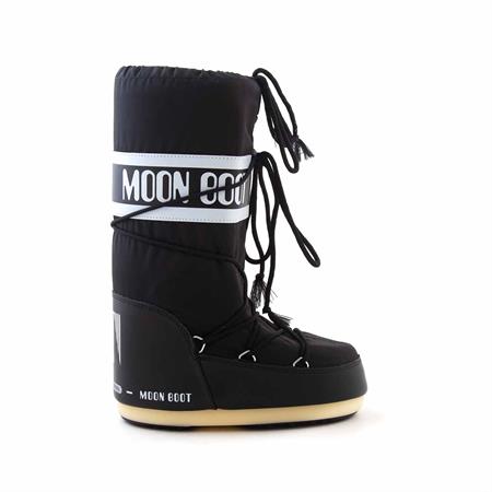 Moonboot Kadın Dolgu Taban Siyah Kar Botu Çizme
