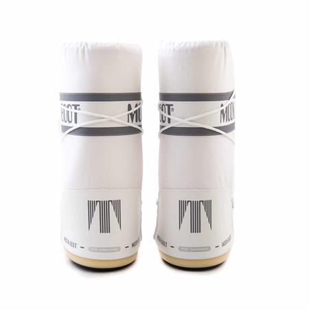 Moonboot Kadın Dolgu Taban Beyaz Kar Botu Çizme