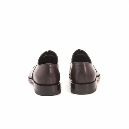 Moreschi Erkek Hakiki Deri Kösele Taban Kahverengi Klasik Ayakkabı