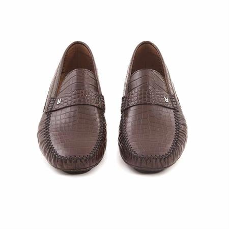 Moreschi Erkek Hakiki Deri Kahverengi Loafer Konforlu Ayakkabı