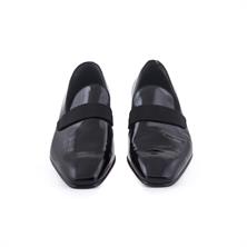 Moreschi Erkek Hakiki Deri Kösele Taban Siyah Ayakkabı