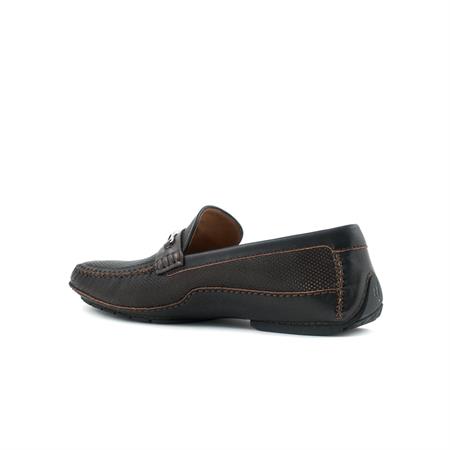 Moreschi Erkek Hakiki Deri Eva Taban Testa Dı Mor Klasik Ayakkabı