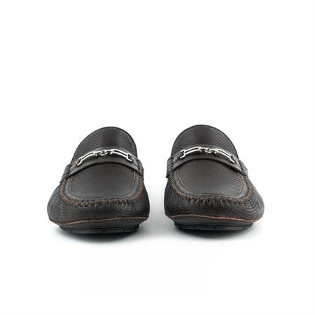 Moreschi Erkek Hakiki Deri Eva Taban Testa Dı Mor Klasik Ayakkabı