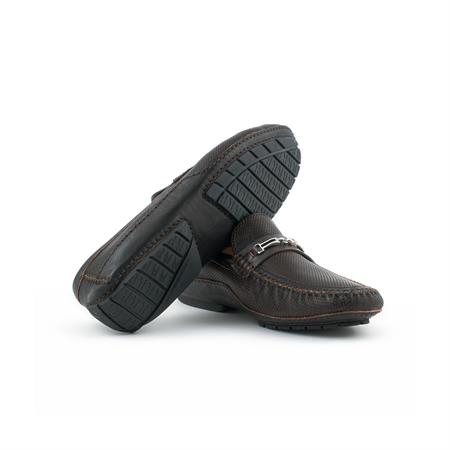 Moreschi Erkek Hakiki Deri Eva Taban Testa Dı Mor Klasik Ayakkabı