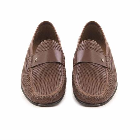 Moreschi Erkek Hakiki Deri Kahverengi Ayakkabı