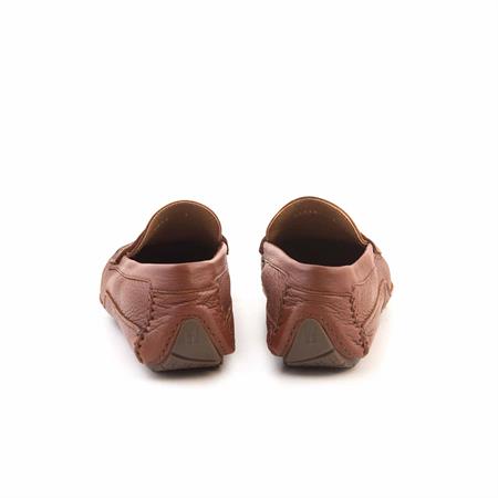 Moreschi Erkek Hakiki Deri Kösele Taban Kahverengi Klasik Ayakkabı