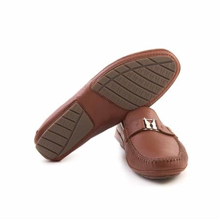 Moreschi Erkek Hakiki Deri Kösele Taban Kahverengi Klasik Ayakkabı