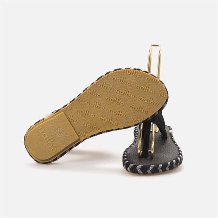 Nalho Kadın Siyah Sandalet Terlik