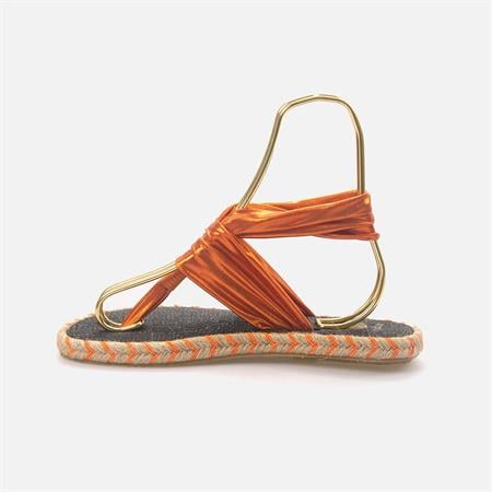 Nalho Kadın Orange Sandalet Terlik