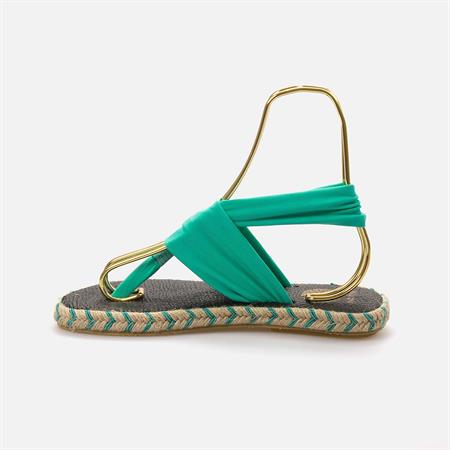 Nalho Kadın Turquoise Sandalet Terlik