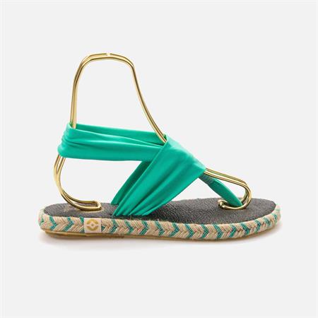 Nalho Kadın Turquoise Sandalet Terlik