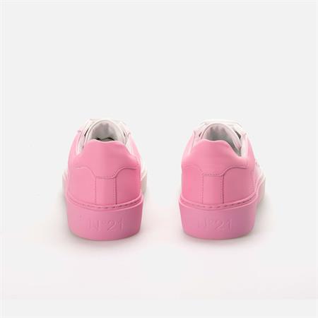 No21 Kadın Hakiki Deri Kauçuk Taban Pembe Spor & Sneaker Ayakkabı