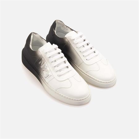 No21 Kadın Hakiki Deri Kauçuk Taban Siyah Spor & Sneaker Ayakkabı