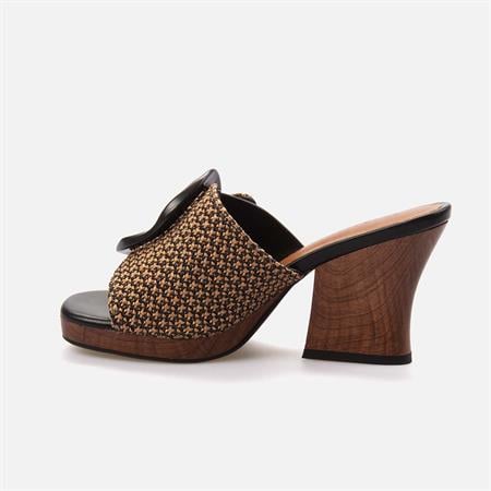 Noa Harmon Kadın Siyah-Cuero Terlik Terlik