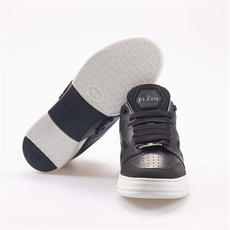 Philipp Plein Erkek Hakiki Deri Siyah Spor & Sneaker Ayakkabı