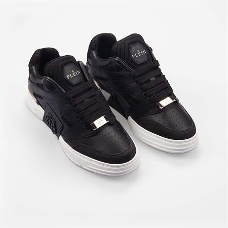 Philipp Plein Erkek Hakiki Deri Siyah Spor & Sneaker Ayakkabı