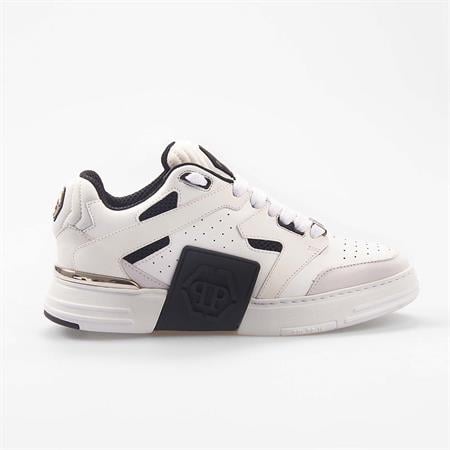 Philipp Plein Erkek Hakiki Deri Beyaz Spor & Sneaker Ayakkabı