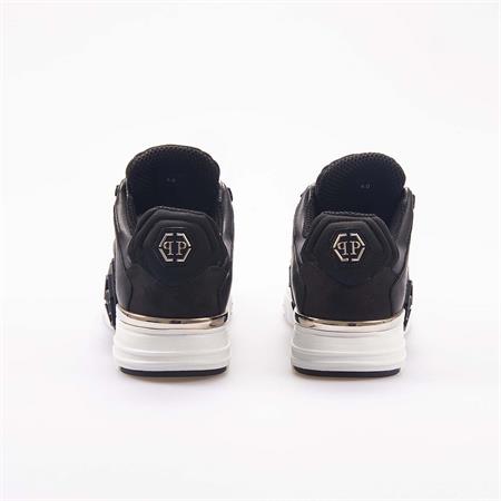 Philipp Plein Erkek Hakiki Deri Siyah Spor & Sneaker Ayakkabı