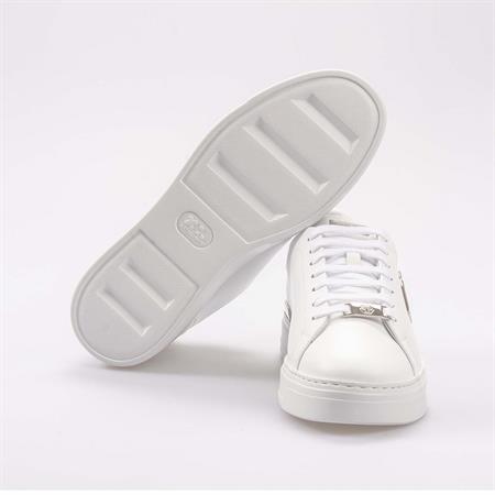 Philipp Plein Erkek Hakiki Deri Beyaz Spor & Sneaker Ayakkabı