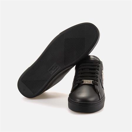 Philipp Plein Erkek Hakiki Deri Siyah Siyah Spor & Sneaker Ayakkabı