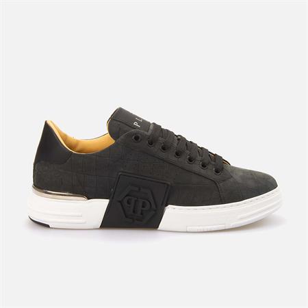 Philipp Plein Erkek Hakiki Deri Siyah Spor & Sneaker Ayakkabı