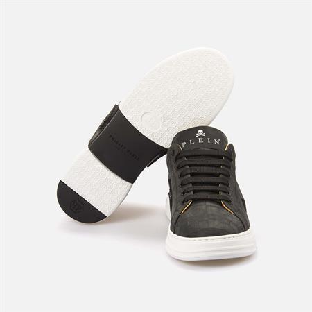 Philipp Plein Erkek Hakiki Deri Siyah Spor & Sneaker Ayakkabı